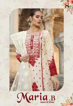 Deepsy Suits MARIA B LAWN 19 SILVER 801