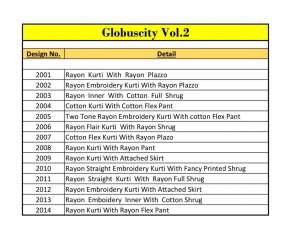 Diya Trends GLOBUS CITY VOL 2 2013