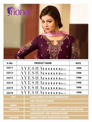Fiona Ayesha sarara vol 2 22220