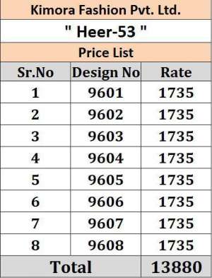 KIMORA HEER VOL 53 9612