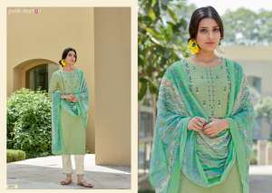 Pink mirror CRAYONS TOP WITH PANT AND DUPATTA 1002