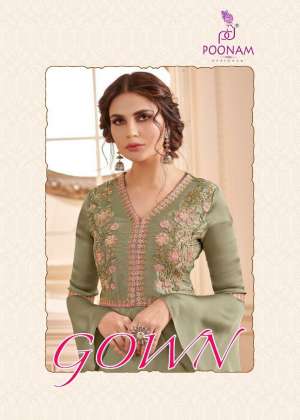 POONAM DESIGNER Gown 1000