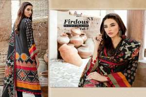 SHREE FABS Firdous Vol 7 Nx chiffon Dupatta 1111