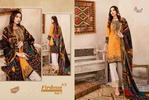 SHREE FABS Firdous Vol 7 Nx chiffon Dupatta 1116