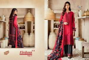 SHREE FABS Firdous Vol 7 Nx chiffon Dupatta 1117