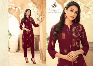 tzu bellah kurti with pant 1005