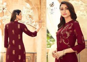 tzu bellah kurti with pant 1007