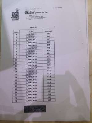 Vishal Sarees Mirabel 12670