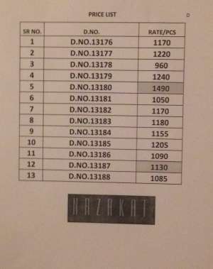 Vishal Sarees NAZAKAT 13190