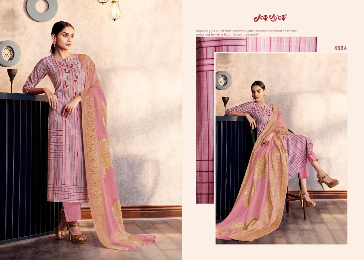 jay vijay churidar materials