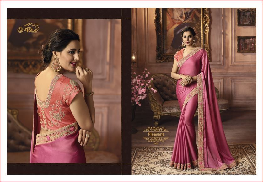 Buy Palav Fashion Women's Georgette Saree with Blouse Piece at Amazon.in