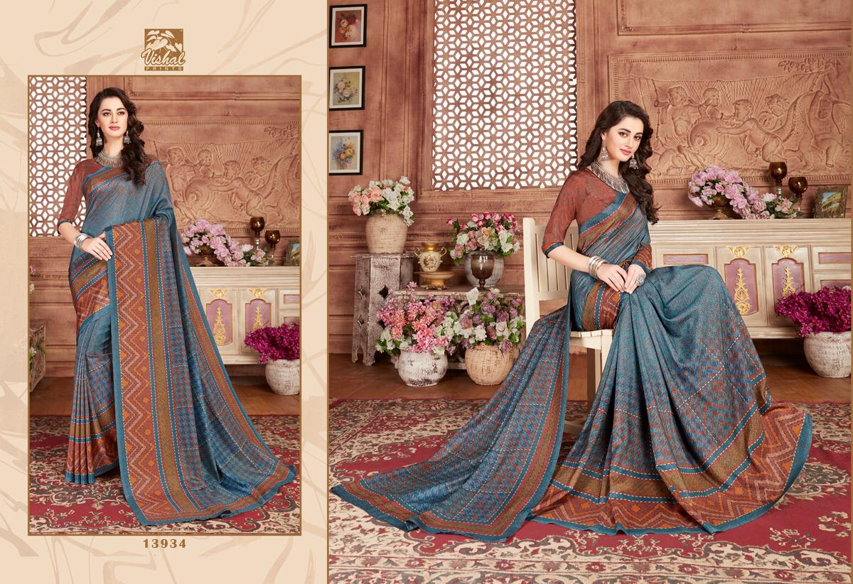 Vishal Sarees 7566